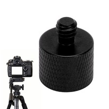 Screw Converter 3/8in Female to 1/4in Male Thread Adapter for Tripod Monopod