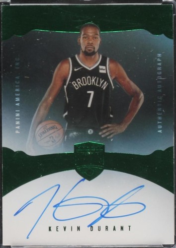🔥🔥2019-20 Panini Eminence DIAMOND Kevin Garnett Signed ON CARD