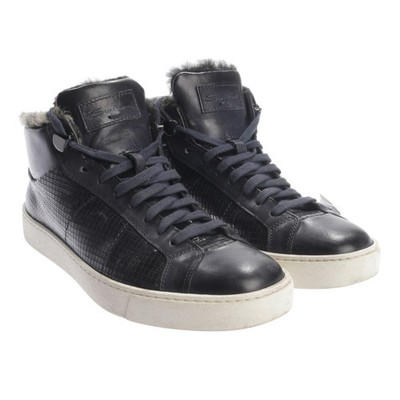 High-Top Sneaker Santoni Blau Weiß 37,5 EUR