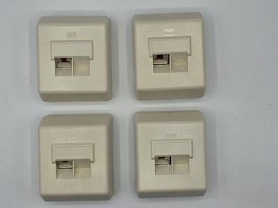 Telegärtner MJ45 LS 8 AP - 4 x Steckdose RJ45 Cat. 5 Aufputz