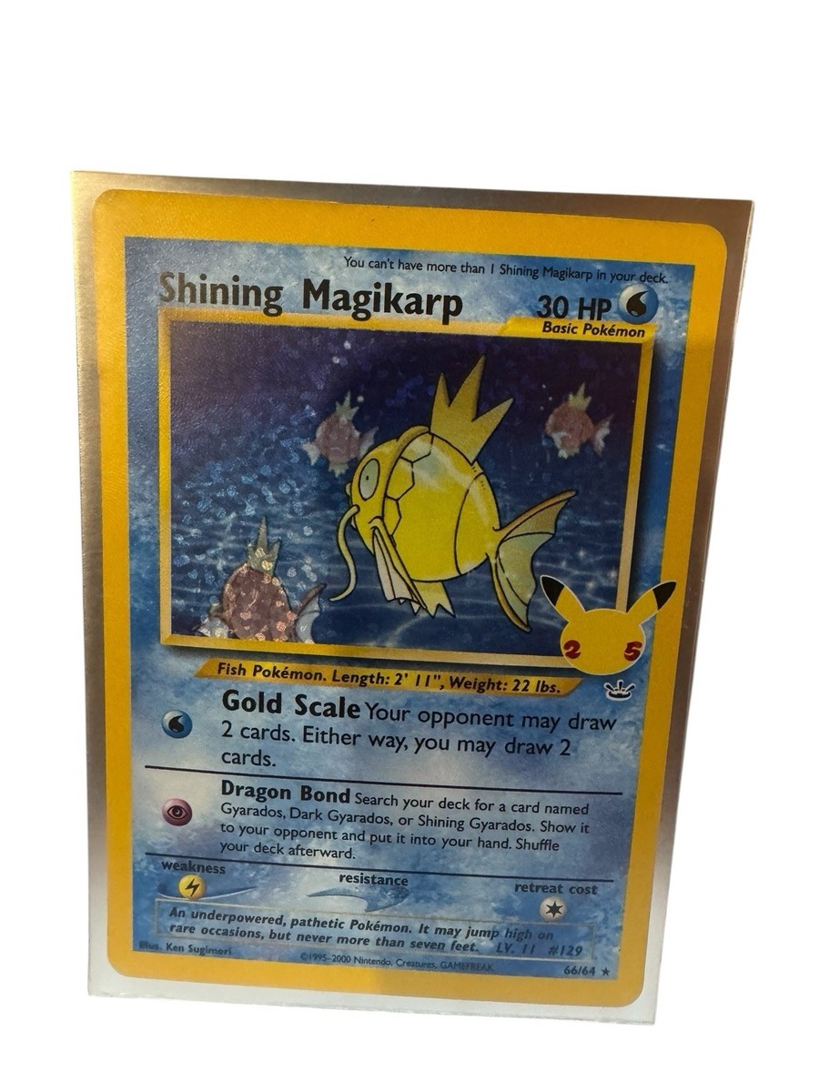 Shining Magikarp 66/64 Celebrations Classic Collection Holo