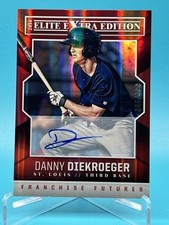 2014 Elite Extra Edition Franchise Futures Signatures /799 Danny Diekroeger Auto