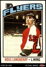 1976 Topps #201 Ross Lonsberry Flyers 8 - NM/MT
