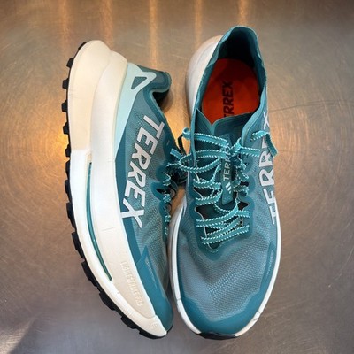 Adidas Terrex Agravic Speed Ultra Trail Running Pure Teal JR5238 Men's Size 11