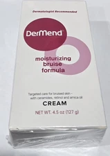 Dermend Moisturizing Bruise Formula Cream 4.5 Oz. Factory Sealed Exp 2028+