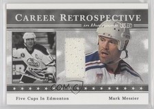 2003 In the Game-Used Signature Series Silver /50 Mark Messier #CR-10B HOF g3b