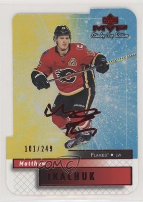 2019-20 Upper Deck MVP Colors and Contours 101/249 Matthew Tkachuk #52 a2k