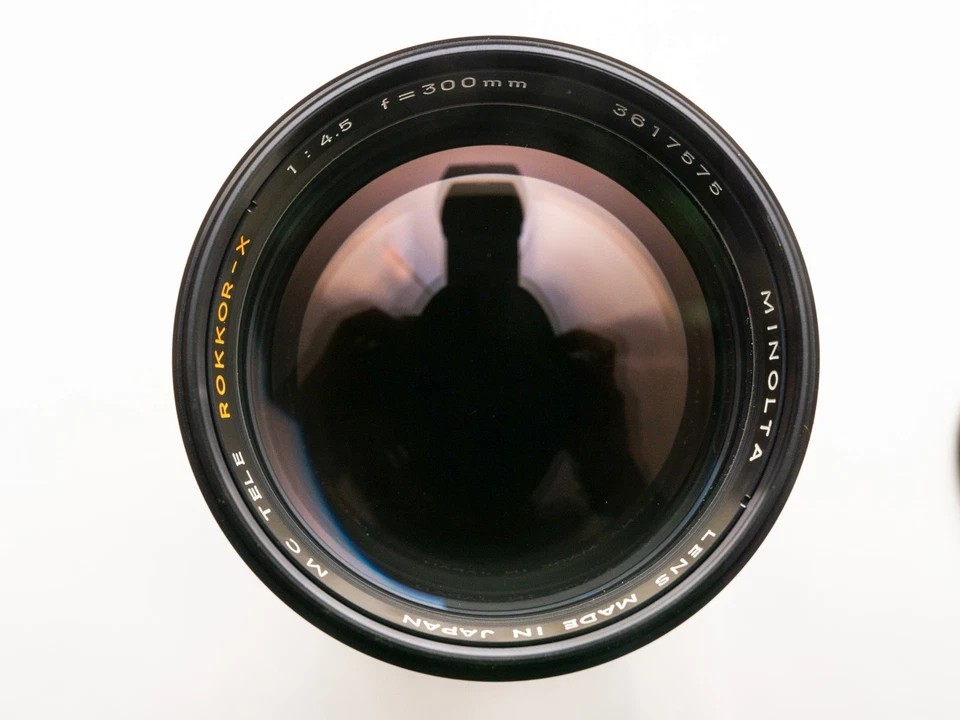 Lente teleobjetivo principal Minolta MC Tele Rokkor-X 300 mm F4,5 MC/SR digital adaptable Foto 2 de 4