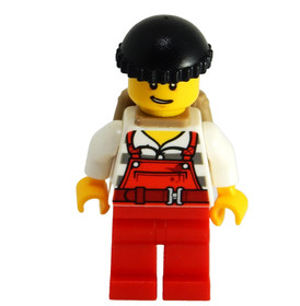 LEGO 2017 Robber Minifigure City Police Station Prisoner (60136 66550 66559)