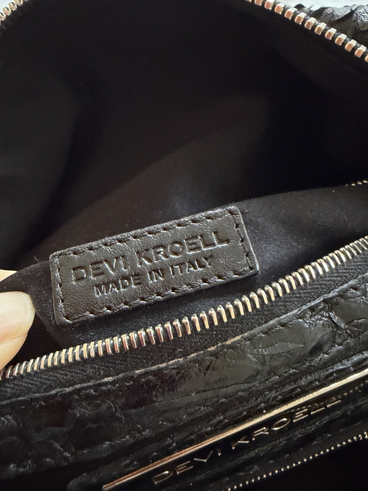 Devi Kroell Women’s Python Snakeskin Made In Ital… - image 6