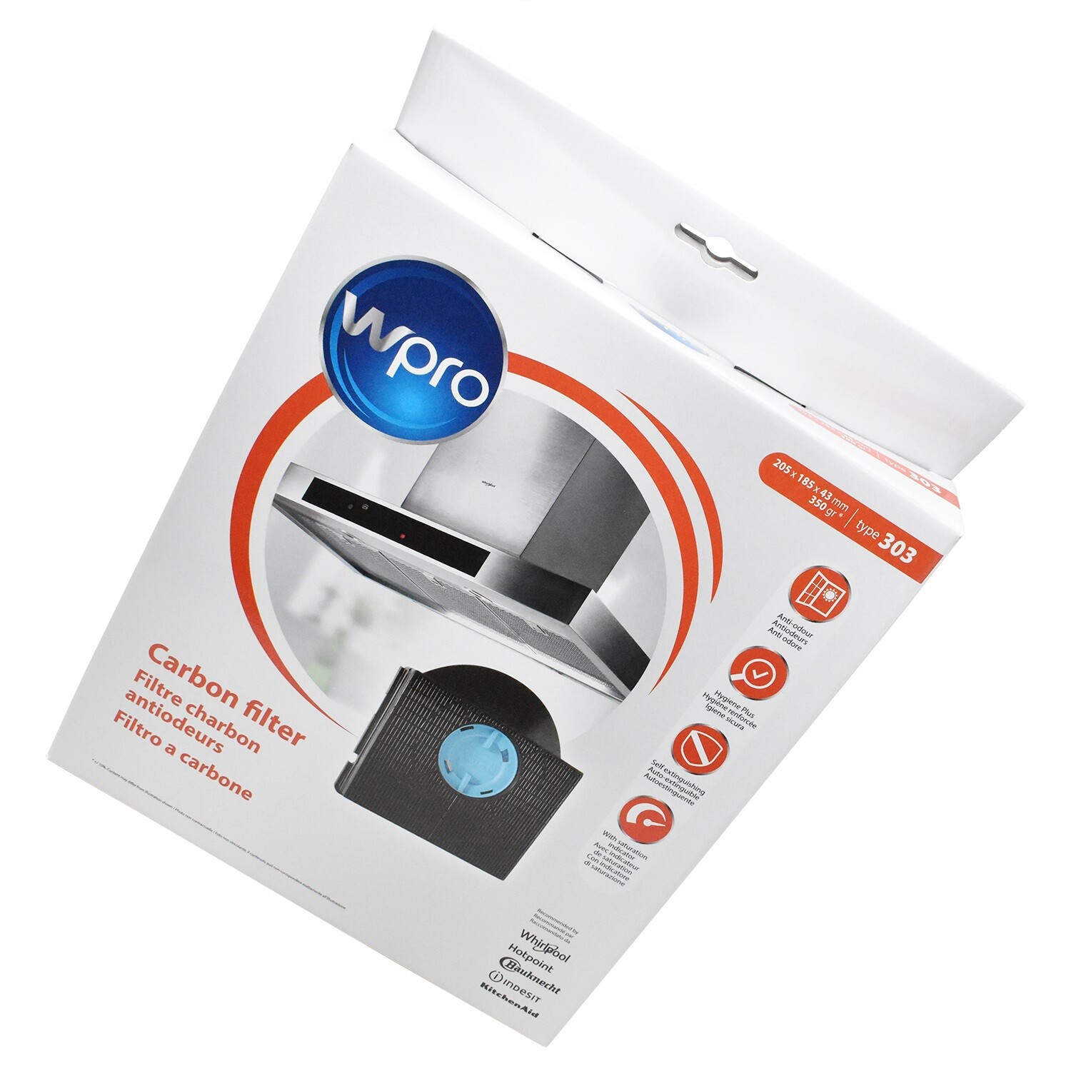 Ikea Whirlpool Cooker Hood Charcoal Carbon Filter Genuine 481281718439