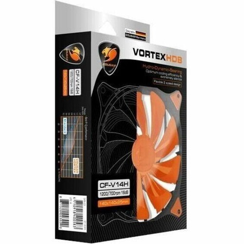 Cougar CF-V12H Vortex HDB 120 - 4.72" Maximum Fan Diameter 1 x Fan(s) 60.40 CFM - Picture 9 of 11