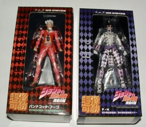 JoJo's Bizarre Adventure Fugo & Purple Haze Super Action Statue Figures Medicos | eBay