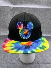 Disney x Neff Mickey Mouse 28 Hat Cap Snap Back Youth OS Tie Dye Cotton Poly