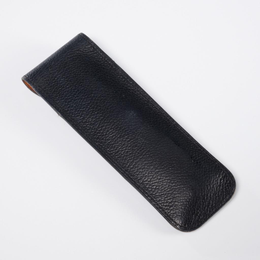 John Lobb Paris Black Leather Eyeglass Glasses Case 6