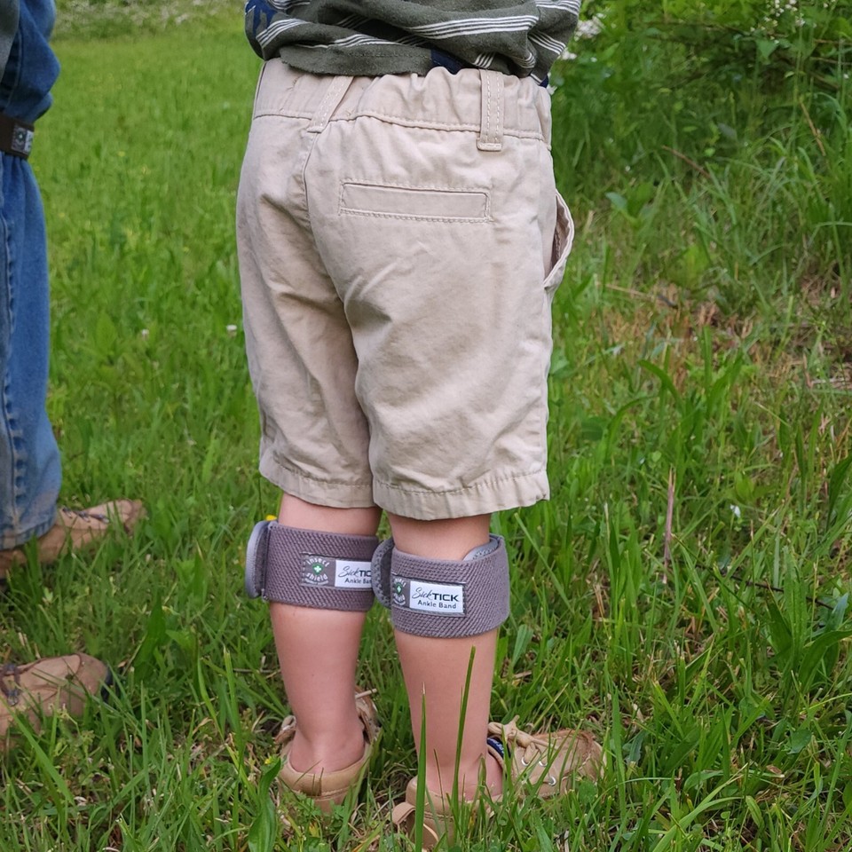 SickTick Tick and Chigger Repellent Ankle Bands with InsectShield