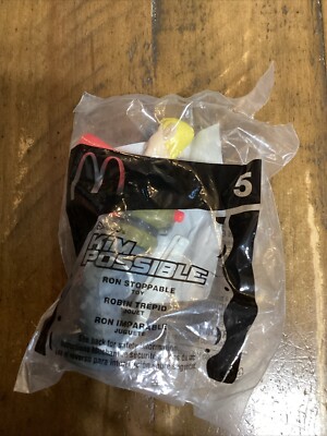 New Sealed 2003 McDonalds Happy Meal Kim Possible #5 Ron Stoppable Toy