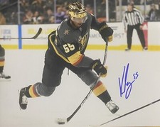Keegan KOLESAR Signed 8x10 Photo! VEGAS GOLDEN KNIGHTS Stanley Cup! W/COA