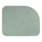 ASA Selection organic vegan leather Tischset Platzmatte 36.5 x 46 cm Spearmint