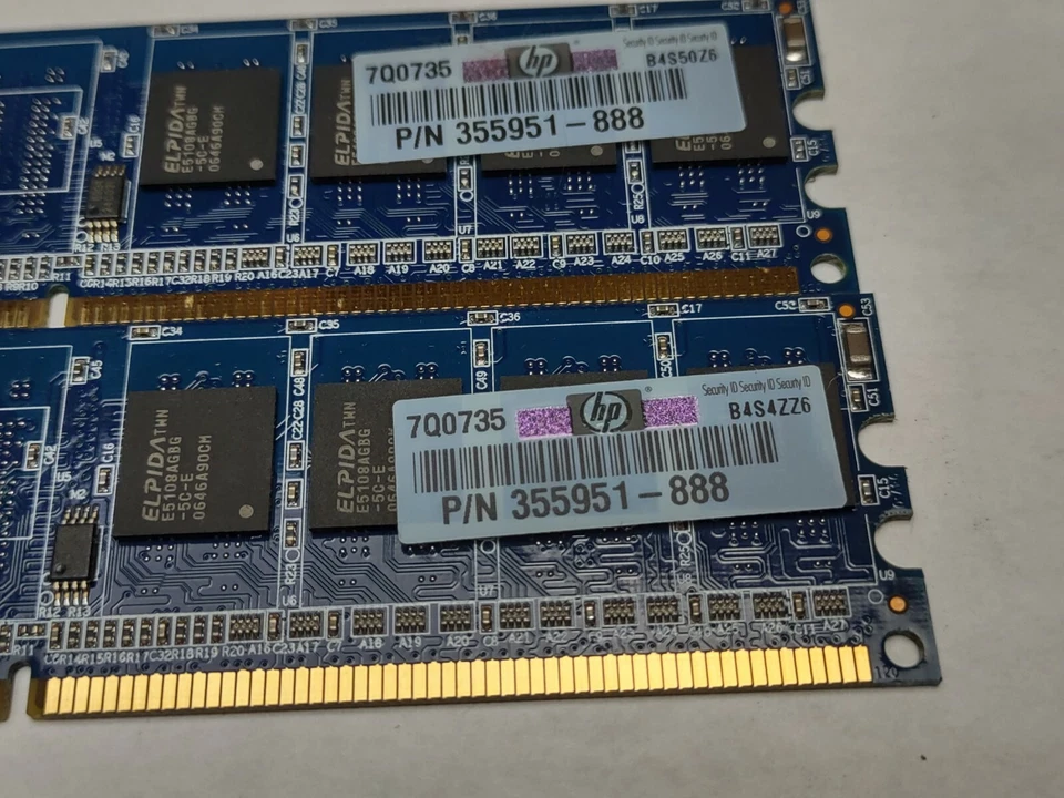 2 X 512MB Ramaxel DDR2-533 RAM PC2-4200U RML1040EG38D6W-533 - Image 3 of 3