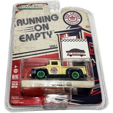 GREENLIGHT 41010 A 1956 FORD F-100 RED CROWN GASOLINE PICK UP TRUCK 1/64 Chase