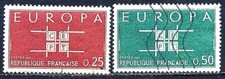 FRANCE  N° 1396 / 1397  EUROPA 1963   OBLITERE SCAN CONTRACTUEL