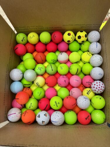 200 Random Colored Used Golf Balls Assorted Value Mixed Grades #1