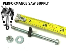 MCCULLOCH 10-10 BAR ADJUSTER COMPLETE, PART # 102144 SCREW, ADJUSTER PAUL, NUT