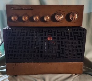 Vintage Heathkit Preamplifier Model WA-P2 & Heathkit Amplifier W-5M POWERS UP
