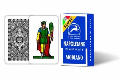 Modiano Napoletane Spielkarten Casino Poker Pokerkarten Briscola Scop