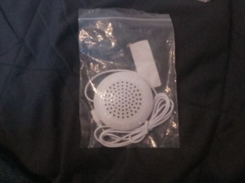 3.5mm Pillow Mini Speaker Audio for Mp3 Mp4 CD Player iPod Phone White