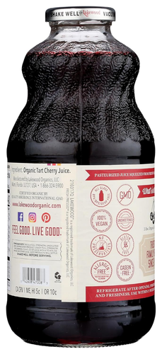 Lakewood, Bio reiner Kirschtarte Saft, 32 Oz. - Bild 2 von 12