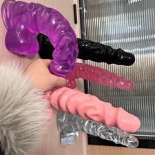 Anal Butt Plug Penis Dildo Suction Cup Vaginal Masturbator Sex Toy for Women Men