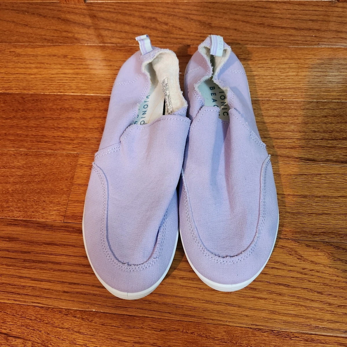 Vionic Malibu Womens Slip On Sneaker Size 9.5 Purple eBay