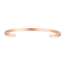 Personalized Engraved DIY Stainless Steel Custom Name Cuff Bracelet Bangle