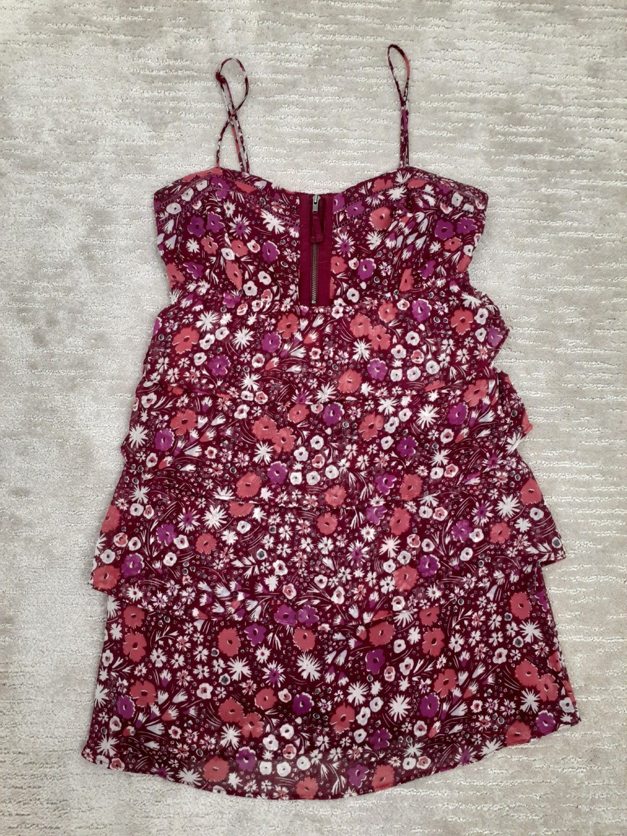 red dress with shawl Glam Scarf Mini Dress