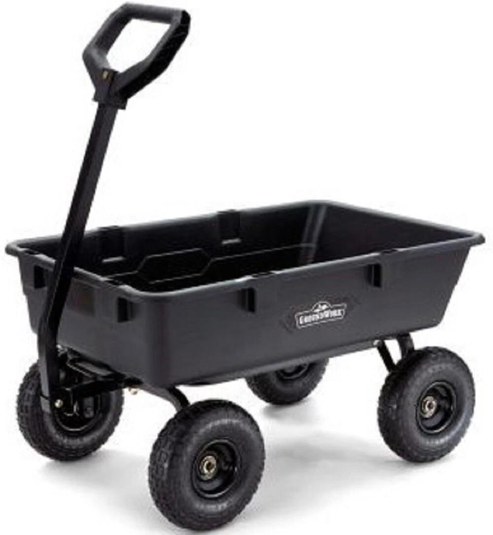 Groundwork Steel Garden Cart Fasci Garden