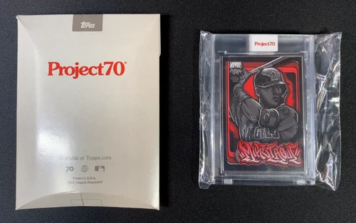 2021 Topps Project 70 #795 MIKE TROUT Urban Aztec by Toy Tokyo ARTIST PROOF /51