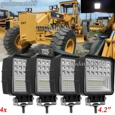 Sqaure LED Worklamp Fit Caterpillar CAT 140H 143H 14H 163H 16H 216B2 216B3 226B