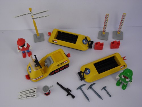 Playmobil 3464 Pole Expedition - Polar Snow Survey Crew 1986 Set Vintage - Picture 6 of 8