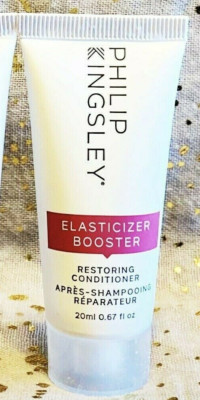 PHILIP KINGSLEY ELASTICIZER Booster Restoring Conditioner~20ml/0.67oz ea~NWOB