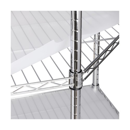 Honey-Can-Do 5-Tier Corner Shelf 72H x 27D x 27W 5 Tier Corner Shelf Unit - Picture 6 of 7