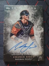 2019 Topps Inception Chance Sisco RC Auto /230 #RES-CS Baltimore Orioles
