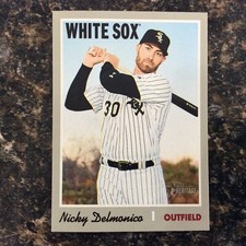 2019 Topps Heritage - Nick Delmonico #299