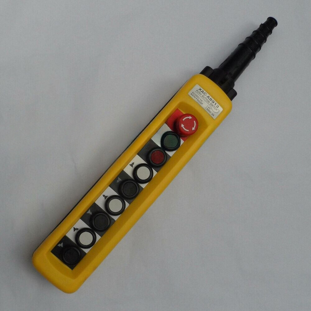 New XAC-A8913 Crane Pendant Control Stations two speed Estop
