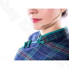 Tan Headset Microphone for Sennheiser Wireless Bodypack Transmitter Mic System