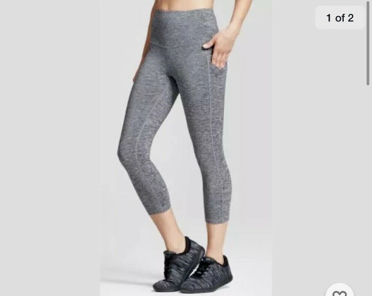 Women's Training High-waisted Capri Leggings 20 -c9 Champion- Dark  Gray-xs-s265