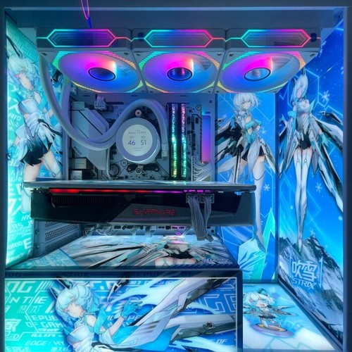 Custom Picture Gaming PC Gehäuse GPU Backplate ARGB GPU Backplate GPU Side Panel - Bild 5 von 13