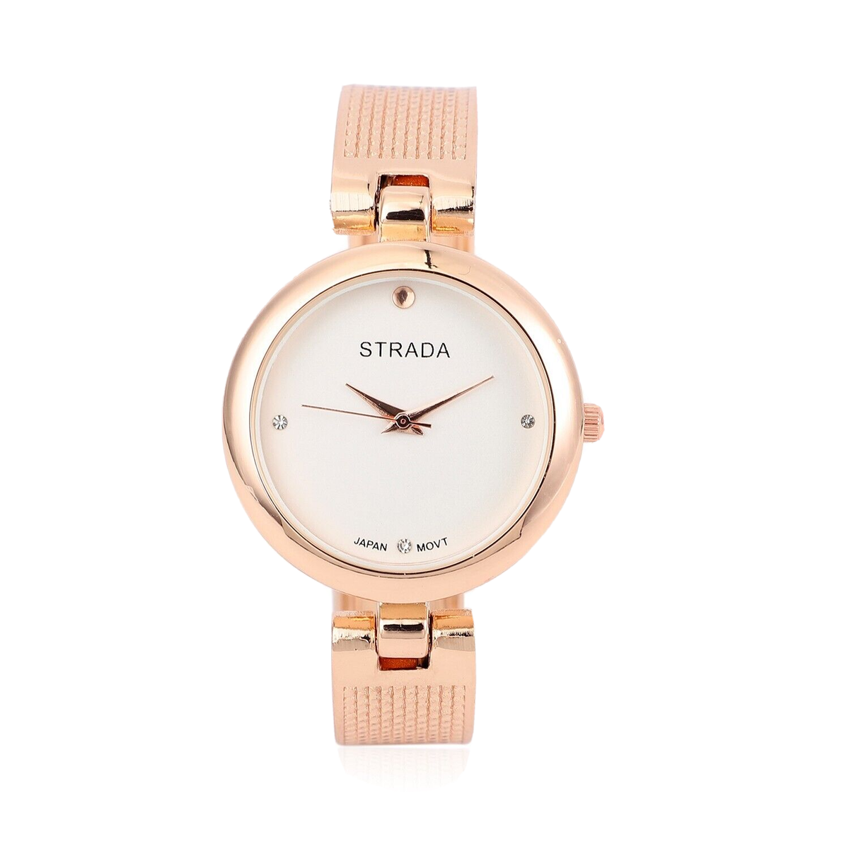 STRADA Cuff watch Buy Strada Japanese Movement Cuff Watch in Black Oxidized  main image 2