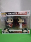 NEW FUNKO POP ~ ROCKS ~ JACK WHITE & MEG WHITE ~ THE WHITE STRIPES 2 PK ~ MNR DM